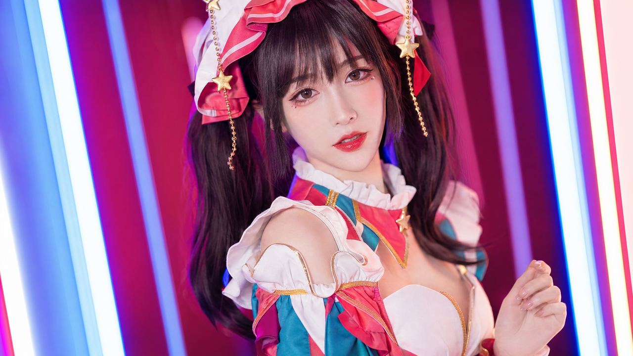 ai去衣美少女写真：国风少女二次元cosplay写真视频